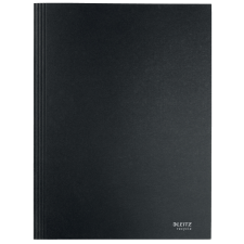 Esselte Kft. Leitz 3-pólyás mappa, A4, karton, fekete, Recycle mappa