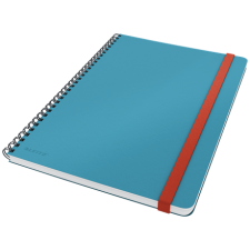 Esselte Kft. LEITZ COSY Soft touch spirálfüzet (B5), nyugodt kék, vonalas füzet