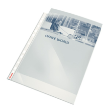 ESSELTE Lefűzhető genotherm esselte luxus víztiszta 105 mikron 10 db/csomag lefűző