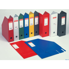 ESSELTE összehajtható iratpapucs 10cm fekete irattartó