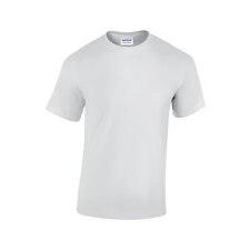 ESSELTE Póló, férfi, környakú, 100% pamut, L méret "Gildan", fehér munkaruha