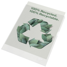 ESSELTE recycled a4 narancsos 100mikronos 100db genotherm lefűző