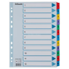 ESSELTE Regiszter, karton, A4, 1-12, ESSELTE "Mylar"