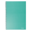 ESSELTE Spirálfüzet ESSELTE Colour Breeze A/5 kockás zöld