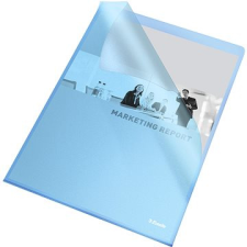 ESSELTE STANDARD L A4, 115 mikron, átlátszó kék - 25 darabos csomagban mappa