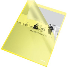 ESSELTE STANDARD L A4, 115 mikron, átlátszó sárga - 25 darabos kiszerelésben mappa