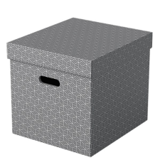 ESSELTE Tárolódoboz esselte home kocka alakú szürke 3db/csomag 628289 bútor