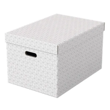 ESSELTE Tárolódoboz ESSELTE Home L méret fehér 3db/csomag bútor