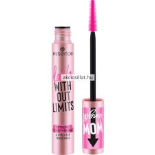 Essence Lash Without Limits Extreme Lengthening Szempillaspirál 01 Black 13ml szempillaspirál