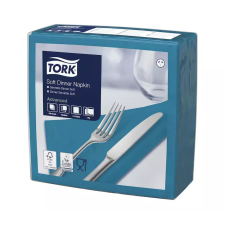 Essity GmbH szalvéta Soft Dinner 3r., 39X39, KÉKESZÖLD, 100db/csg, 12csg/karton higiéniai papíráru