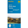 Esterbauer Rhein kerékpáros térkép Bikeline-Radkarte RK-HES04, Rhein-Main-Taunus Esterbauer 2020. 1:75.000