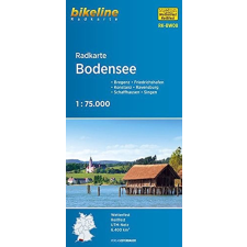 Esterbauer Verlag Bodensee kerékpáros térkép Bodeni tó térkép 1:75 000 térkép