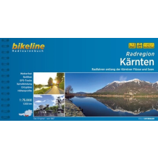 Esterbauer Verlag Karintia kerékpáros atlasz Esterbauer 1:75 000 2019 Kärnten Radatlas irodalom