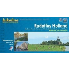 Esterbauer Verlag Radatlas Holland kerékpáros atlasz Esterbauer 1:75 000 térkép