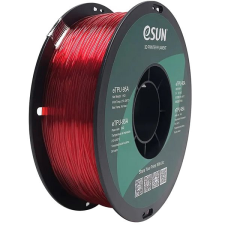 Esun eTPU-95A transparent red 1kg nyomtató kellék