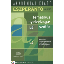  Eszperantó-magyar tematikus vizsgaszótár nyelvkönyv, szótár