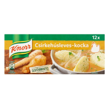  Ételízesítő KNORR Csirkehúsleves-kocka 120g alapvető élelmiszer