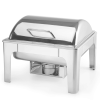  Ételmelegítő gyertyapasztához, polírozott acél, GN 2/3