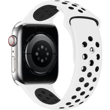 Eternico Sporty Apple Watch 38mm / 40mm / 41mm - Dark Gray and White okosóra kellék