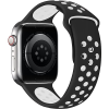 Eternico Sporty Apple Watch 42mm / 44mm / 45mm - Pure White and Black
