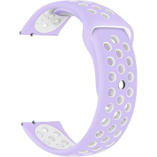 Eternico Sporty Universal Quick Release 22mm - Pure White and Purple okosóra kellék