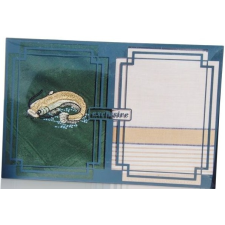 ETEX M18-harcsa férfi textilzsebkendő 2db lakástextília