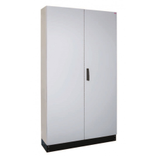 ETI 001325504 HXS300 4-12 PH1V1 álló fémszekrény szerelőlappal, kétajtós IP55 1050x185 villanyszerelés
