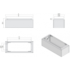 ETI 001601621 KVR-PE 0 lábazat villanyszerelés
