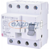 ETI 002064654 EFI-4 B G/KV 63A 300mA áram-védőkapcsoló, 4p, váltó, pulzáló, egyen és nagy frekvenciás (1kHz) hibaáramot érzékelő, rövid késleltetésű