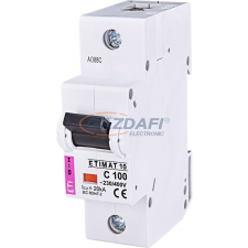 ETI 002131732 ETIMAT10 C100A 1p 10kA kismegszakító, 1,5 modul villanyszerelés