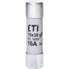 ETI 002625081 CH10x38 gPV 16A/1000V DC hengeres biztosító napelemekhez villanyszerelés