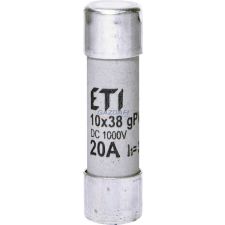 ETI 002625085 CH10x38 gPV 20A/1000V DC hengeres biztosító napelemekhez villanyszerelés