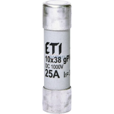 ETI 002625139 CH10x38 gPV 25A 1000V hengeres biztosító napelemekhez villanyszerelés
