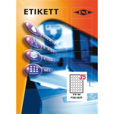 Etikett címke pd 40 mm kör 100 ív 3500 db/doboz etikett