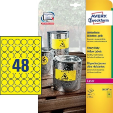 Etikett címke speciális időjárásálló poliészter címke 30mm 20 ív Avery etikett