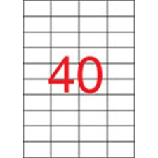  Etikett, univerzális, 52,5x29,7 mm, APLI, 20000 etikett/csomag etikett