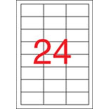  Etikett, univerzális, 64,6x33,8 mm, APLI, 2400 etikett/csomag etikett