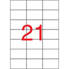  Etikett, univerzális, 70x42,4 mm, APLI, 10500 etikett/csomag etikett