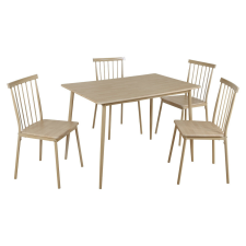  Étkezőgarnitúra 1+4, természetes bükk, SENDO bútor