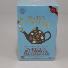 Ets 20 bio fehér tea áfonyás és bodzás 20x1.5g 30 g gyógytea