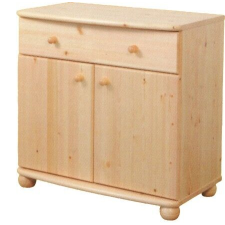 Etsberger Anikó Fenyő Komód - 2 Ajtó, 1 Fiók bútor