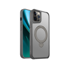Etteri Matt Ring MagSafe-kompatibilis tok iPhone 12/12 Pro - szürke tok és táska