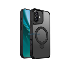 Etteri Matt Ring MagSafe-kompatibilis tok iPhone Air - fekete tok és táska