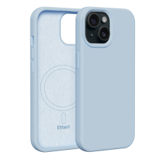 Etteri Silicone MagSafe-kompatibilis tok iPhone 15 - világoskék tok és táska