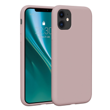 Etteri Silicone tok iPhone 11 - halvány rózsaszín tok és táska