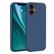 Etteri Silicone tok iPhone 12/12 Pro - sötétkék tok és táska