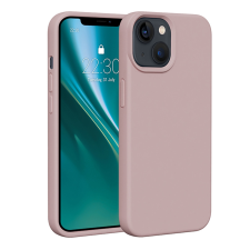 Etteri Silicone tok iPhone 14 - halvány rózsaszín tok és táska