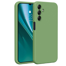 Etteri Silicone tok Samsung Galaxy A15 4G/5G - világoszöld tok és táska
