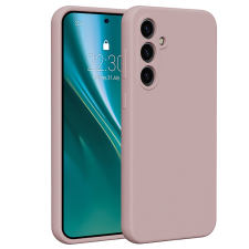 Etteri Silicone tok Samsung Galaxy S23 FE - halvány rózsaszín tok és táska