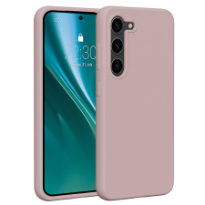 Etteri Silicone tok Samsung Galaxy S23 - halvány rózsaszín tok és táska